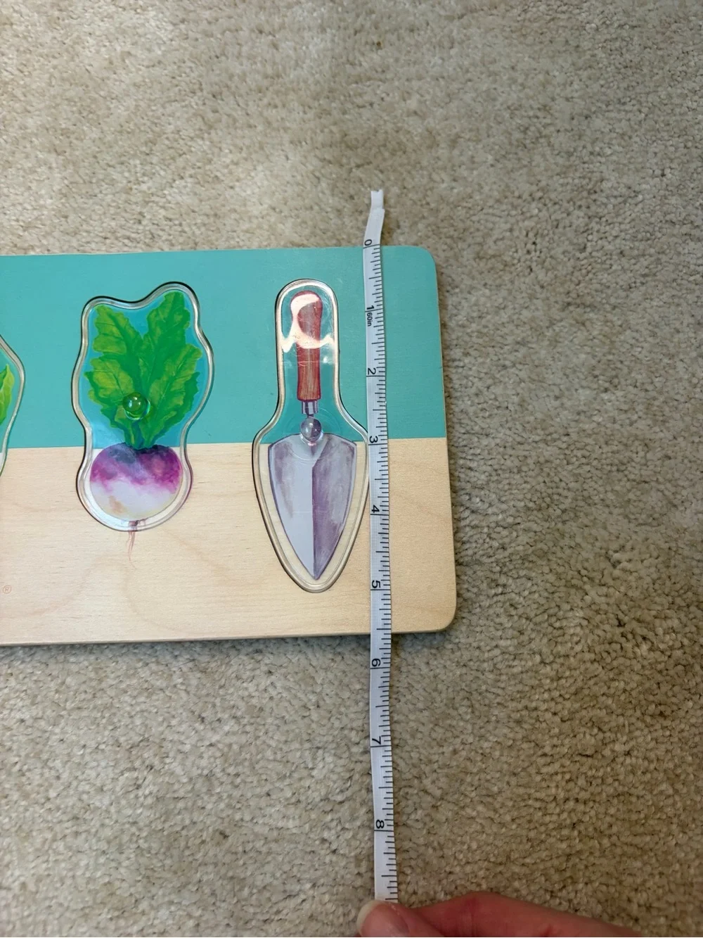 Lovevery Community Garden Puzzle – Montessori Wooden Learning Toy